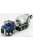 Dm-Models - Caterpillar Ct660 Betoniera Tanker Cement Mixer Truck 4-Assi 2016 Blue Met Silver