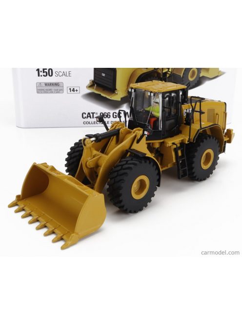 Dm-Models - Caterpillar Cat966Gc Ruspa Gommata - Scraper Tractor Wheel Loader Yellow Black