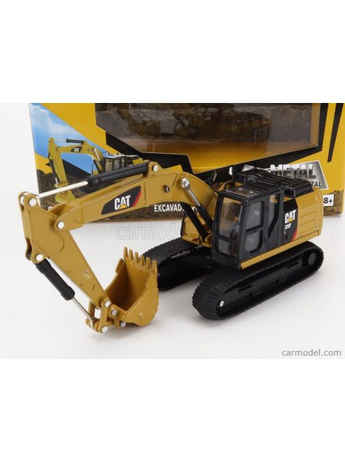 Dm-Models - Caterpillar Cat320F L Escavatore Cingolato - Tractor Hydraulic Excavator Yellow Black