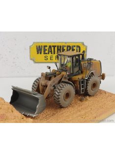   Dm-Models - Caterpillar Cat966M Ruspa Gommata - Scraper Tractor Weathered Medium Wheel Loader Yellow Black