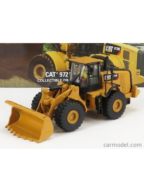 Dm-Models - Caterpillar Cat972M Ruspa Gommata - Scraper Tractor Wheel Loader Yellow Black