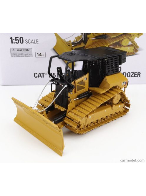 Dm-Models - Caterpillar Catd5 Lgp Fire Suppression Dozer Ruspa Cingolata - Scraper Type Tractor Yellow Black