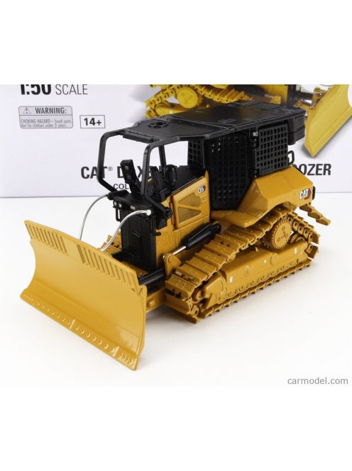 Dm-Models - Caterpillar Catd5Xr Ruspa Cingolata - Fire Suppression Dozer Yellow Black