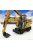 Dm-Models - Caterpillar Catm318 Escavatore Gommato - Tractor Hydraulic Excavator Scraper Yellow Black