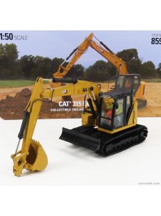   Dm-Models - Caterpillar Catm315 Escavatore Cingolato - Tractor Hydraulic Excavator Scraper Yellow Black