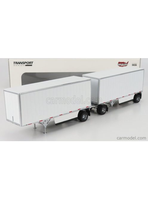 Dm-Models - Trailer Auto-Articolato Wabash National 28' White