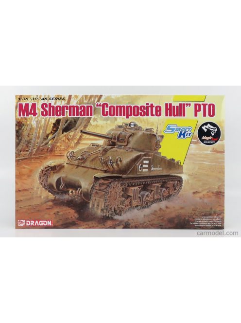 Dragon Armor - Sherman M4 Tank Composite Hull Pt0 Military 1942