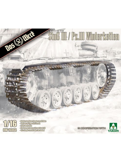 DAS WERK - Pz.III / StuG III Winterketten (1:16)