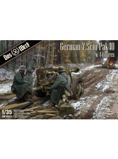 Das Werk - German 7.5 cm PAk40 with 4 figures