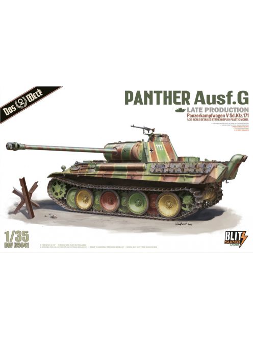 DAS WERK - DW35041 Panther Ausf. G Late Prod. - SUPER BLITZ