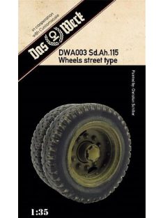 Das Werk - Weighted tires for Sd.Ah.115 (street pattern)