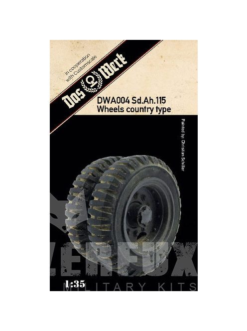 Das Werk - Weighted Tires for Sd.Ah.115 Country Pattern