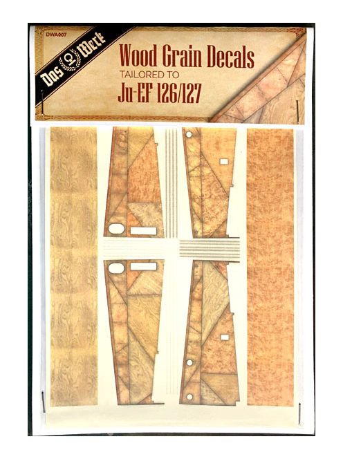 Das Werk - Wood Grain Decals for Ju EF-126/ 127 - DW32001