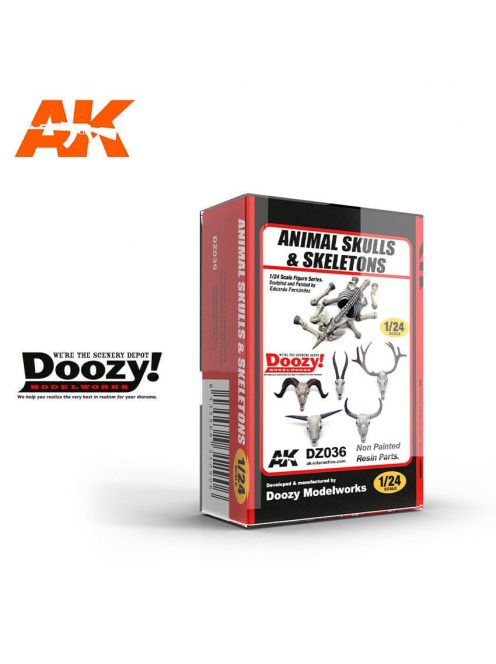 AK-Interactive  - Animal Skulls & Skeletons 1/24