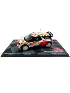   Eaglemoss - Citroen DS3 WRC #1 2013 Loeb/Elena Rally Monte Carlo, white/gold/red - EAGLEMOSS