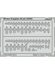 Eduard - Template Ovls Steel for Tool 