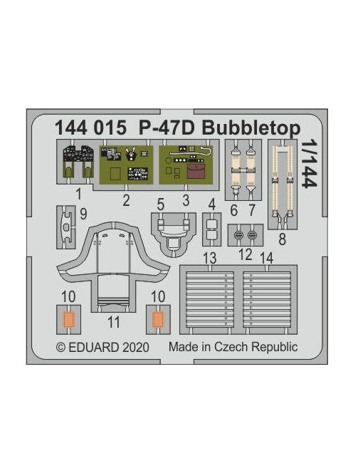 Eduard - P-47D Bubbletop for Eduard