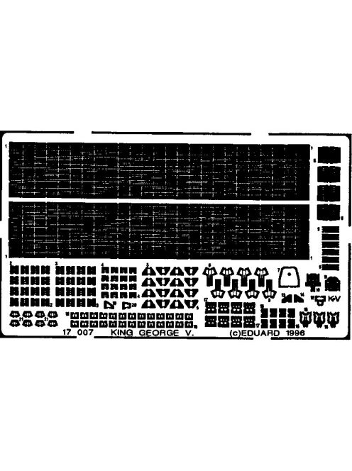 Eduard - HMS King George V. 1/700 for Tamiya