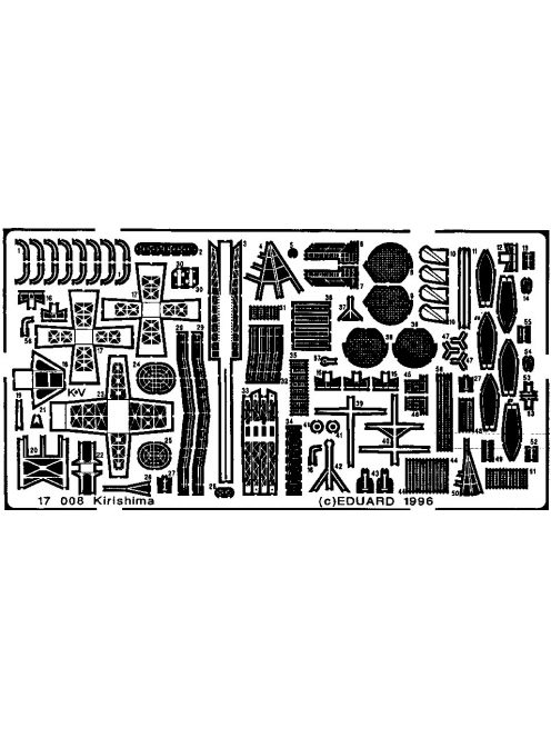 Eduard - Kirishima 1/700 for Hasegawa