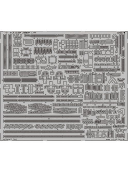 Eduard - HMS Queen Elizabeth 1/700 for Trumpeter