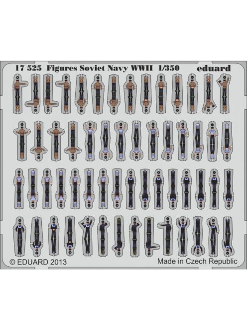 Eduard - Figures Soviet Navy WWII S A 3D 1/350