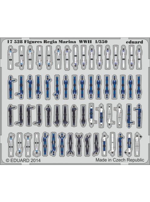 Eduard - Figures Regia Marina WWII SA 3D 1/350