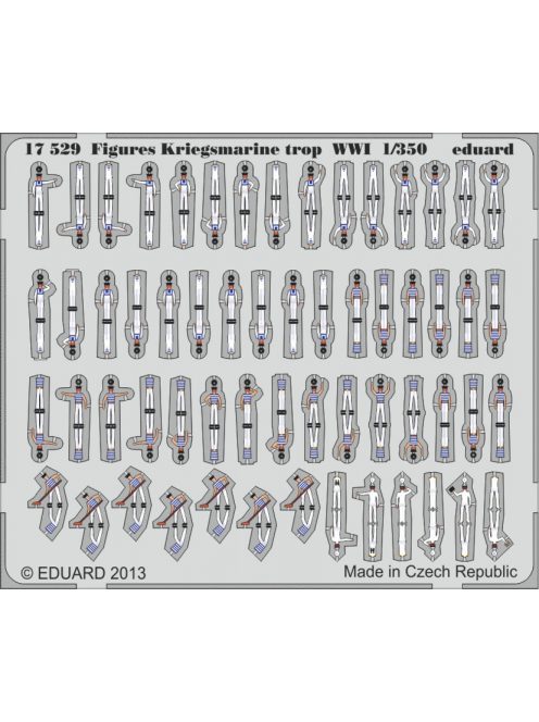 Eduard - Figures Kriegsmarine Trop WWI 1/350