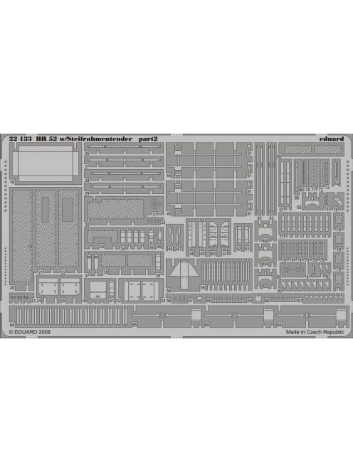 Eduard - BR 52 with Steifrahmentender Part 2 for Hobbyboss