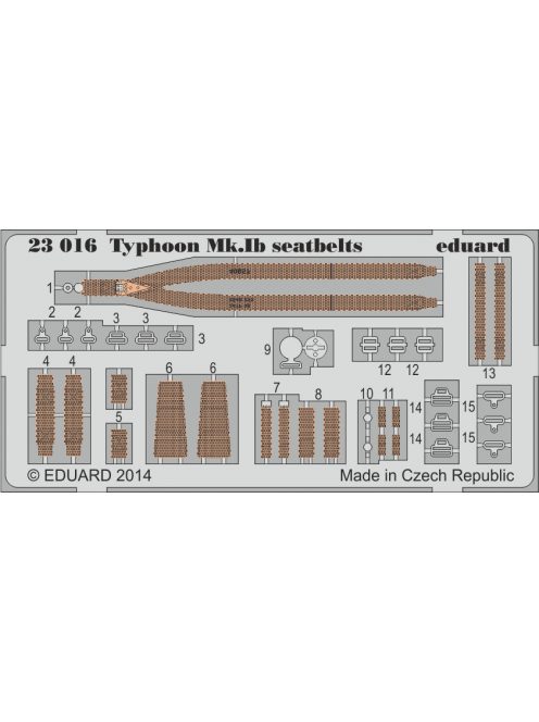 Eduard - Typhoon Mk.Ib Seatbelts for Airfix