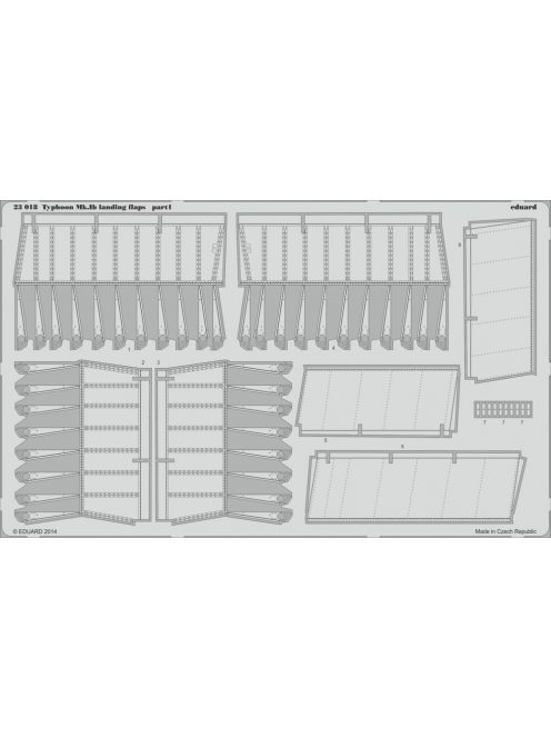 Eduard - Typhoon Mk.Ib Landing flaps for Airfix