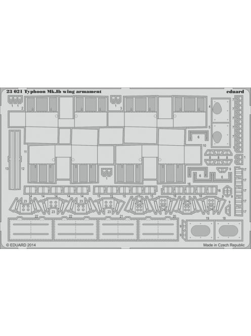 Eduard - Typhoon Mk.Ib Wing Armament for Airfix