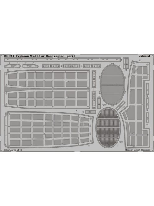 Eduard - Typhoon Mk.Ib Car Door Engine for Airfix 