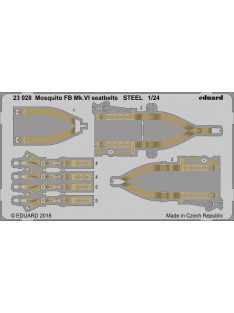 Eduard - Mosquito FB Mk.VI Seatbelts Steel for Airfix 