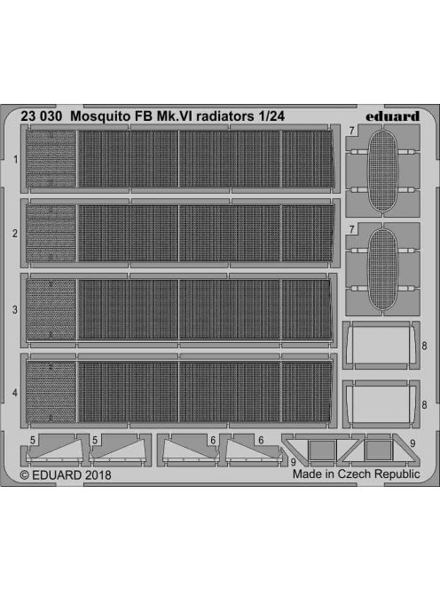 Eduard - Mosquito FB Mk.VI Radiators for Airfix