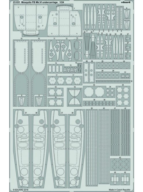 Eduard - Mosquito FB Mk.VI Undercarriage for Airfix