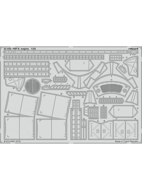 Eduard - F6F-5 Engine for Airfix 