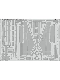 Eduard - Spitfire Mk.VIII engine & undercarriage  AIRFIX