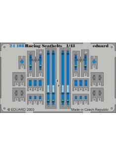 Eduard - Sitzgurte Willans 4 points blau 