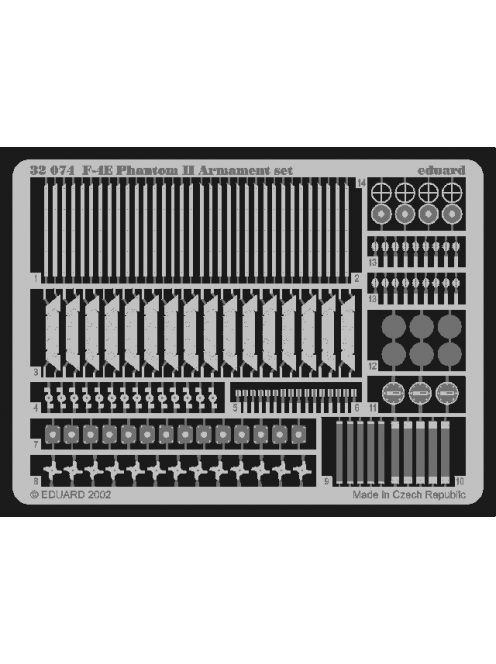 Eduard - F-4E Phantom Armament Set for Tamiya