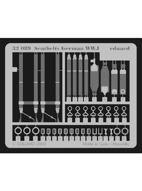 Eduard - Seatbelts German WWI