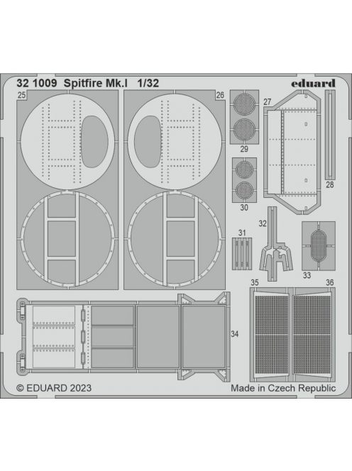 Eduard - Spitfire Mk.I 1/32 KOTARE