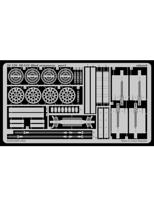 Eduard - Mi-24V Hind Armament for Trumpeter