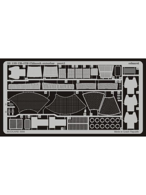 Eduard - Ch-47D Chinook Exterior for Trumpeter