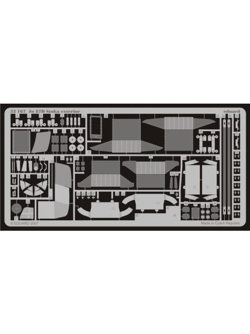 Eduard - Ju-87D Stuka Exterior for Hasegawa 