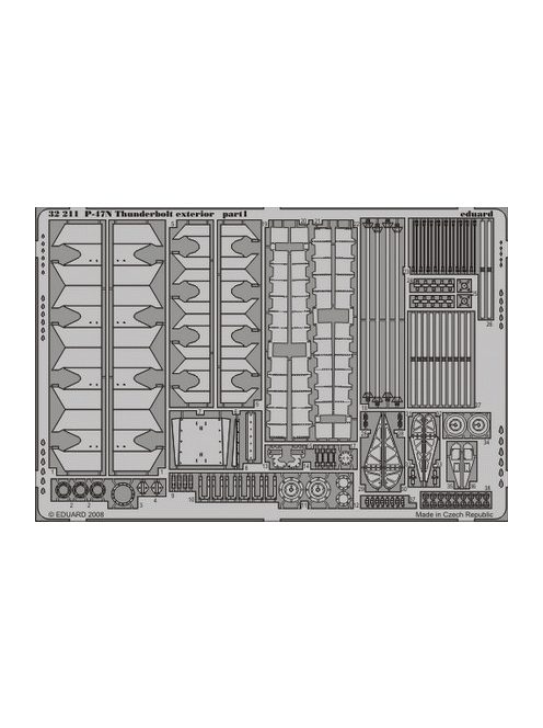 Eduard - P-47N Thunderbolt Exterior for Trumpeter