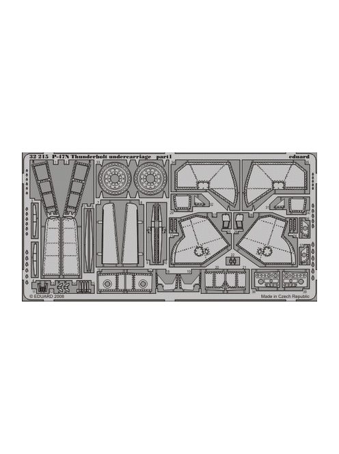 Eduard - P-47N Thunderbolt Undercarriage for Trumpeter