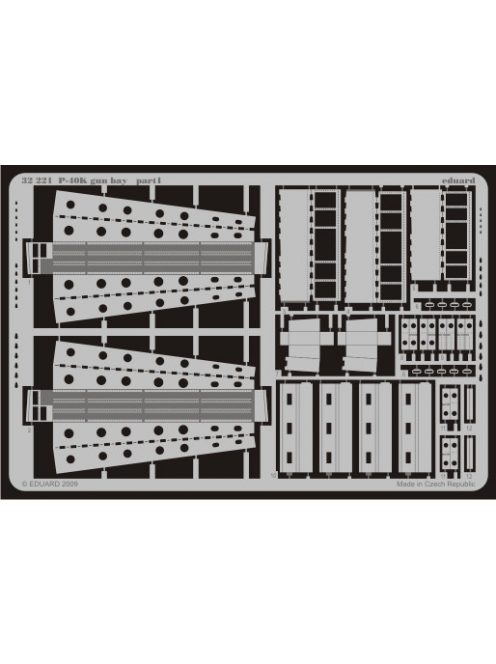 Eduard - P-40K Gun Bay for Hasegawa Kit