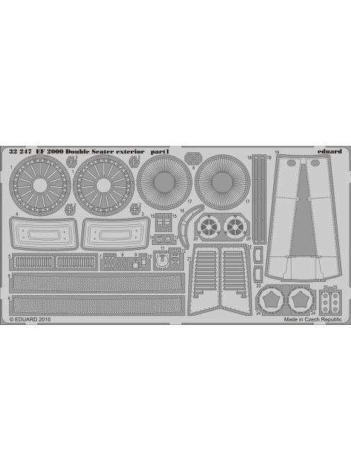 Eduard - EF 2000 Double Seater Exterior for Trumpeter