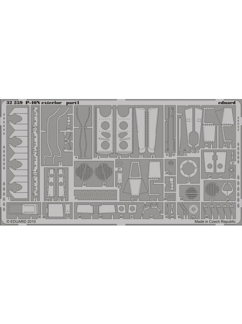 Eduard - P-40N Exterior for Hasegawa