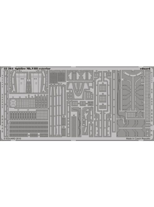 Eduard - Spitfire Mk.VIII Exterior for Tamiya